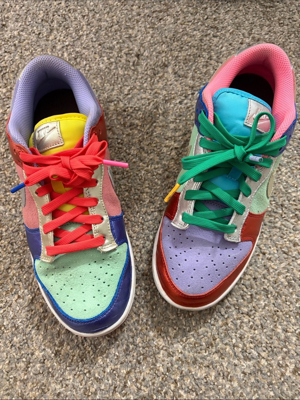 Nike Women Dunk Low SE Sunset Pulse - Picture 4 of 6